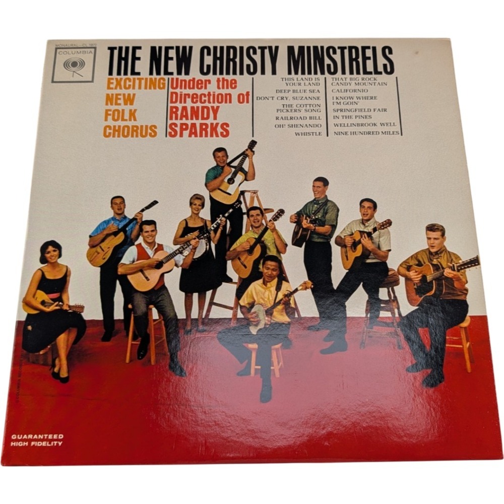 The New Christy Minstrels Exciting New Folk Chorus LP CL 1872 Mono EX VG+